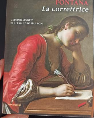 libro "La correttrice" di Emanuela Fontana