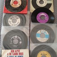 lotto n.10 dischi 45 giri musica internazionale 