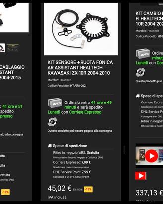 cambio elettronico, controllo di trazione TC zx10r