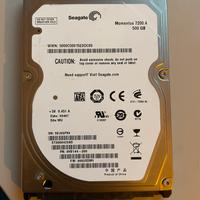 Hard disk 2,5 seagate momentus 500gb 7200 rpm