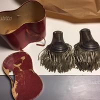 Spalline in argento da Grande Uniforme + Scatola