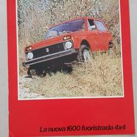 Lada Niva depliant italiano auto epoca originale