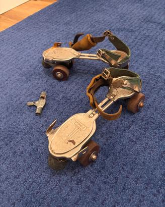 Pattini FAS  a rotelle vintage da collezione