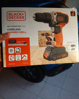 Trapano Black e Decker a batteria