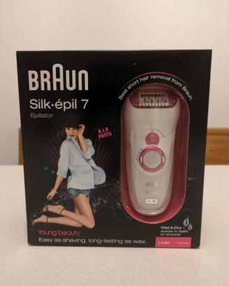 Epilatore Wet & Dry BRAUN Silk-épil 7