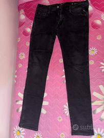 Replay jeans slim nero anbass taglia 36 / 50 / L