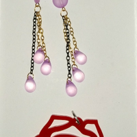 Orecchini e ciondolo