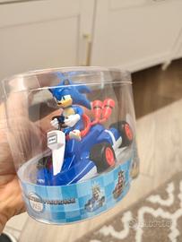 Sonic kart carica a molla pull-back Action Figure 
