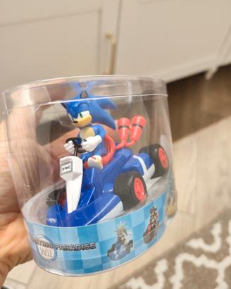 Sonic kart carica a molla pull-back Action Figure 