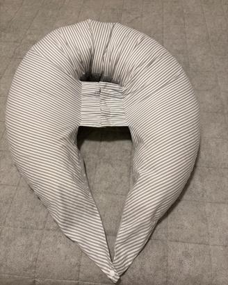 Cuscino Gravidanza in Fiocchi di Memory e Fiber Ba