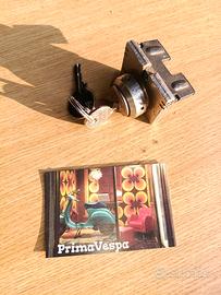 serratura bloccasterzo originale vespa faro basso