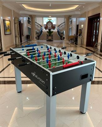 Raffinato elegante calcio balilla Garlando nuovo