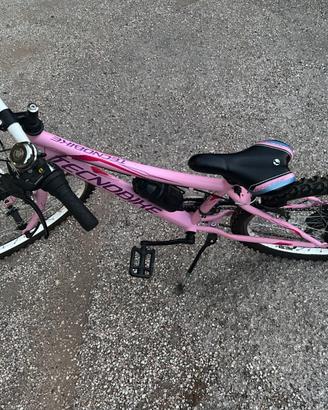 Mountain bike bici 24" bambina ragazza tecnobike