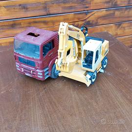 Bruder camion man e ruspa 02751