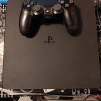 Ps4 slim 500 GB + 1 controller +giochi 