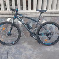 Bici Mtb BTWIN ST 120 nero-azzurro 27,5"