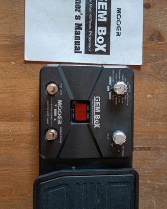 gem box effetti chitarra