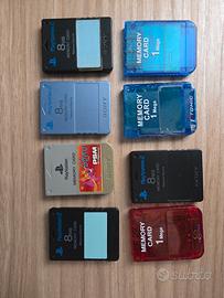 Lotto 8 Memory Card PS1 / PS2