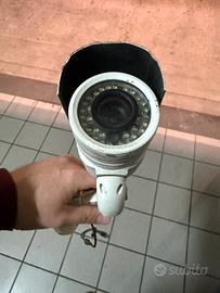 Impianto Videosorveglianza 2MP 9 cam + HD + TV 23”