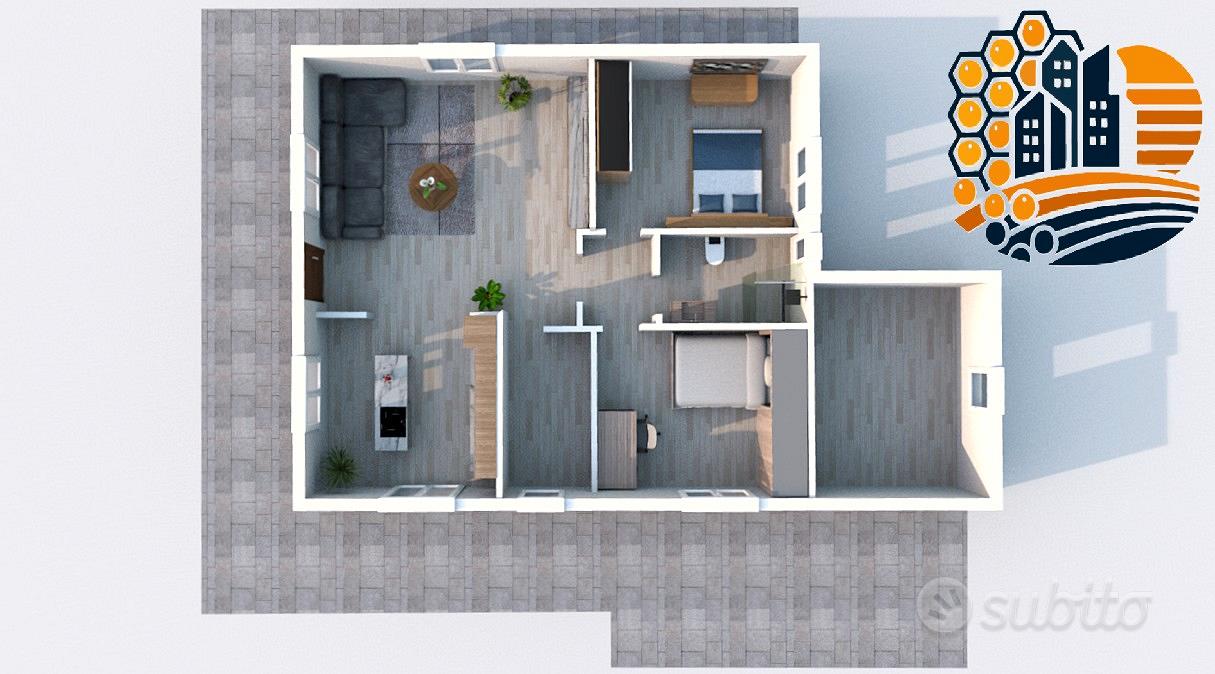 Terreno Edificabile - Progetto Approvato -Nicolosi - Vista 2