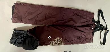 Pantaloni sci bambino Salewa