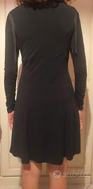 vestito mezza stagione nero corto