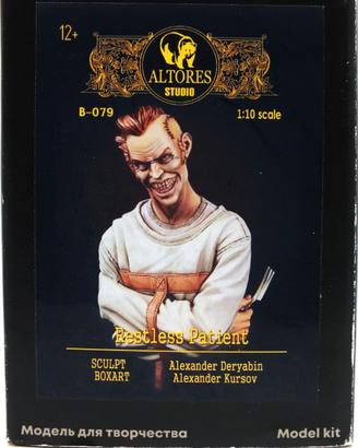 Restless Patient Mad Killer Bust 1:10 Miniatura 
