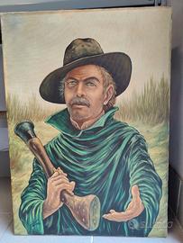 ARNALDO FAITANINI QUADRO 50X70 CACCIATORE