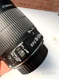 Canon 18 - 135 mm efs (difettato)