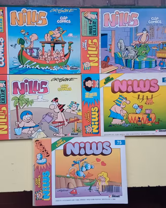 Albi a fumetti CLIP COMICS NILUS, TOMMY WACK ecc.