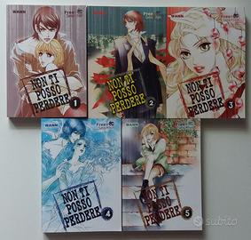 Manhwa Non ti Posso Perdere (Volumi 1-5)
