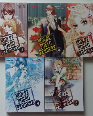 Manhwa Non ti Posso Perdere (Volumi 1-5)