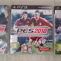 PES 2009, PES 2010, PES 2011 PS3