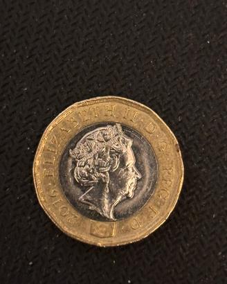Moneta Elizabeth 2 anno 2016 one pound