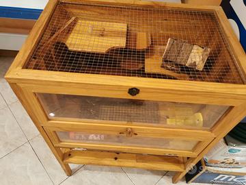 gabbia Criceti in legno 