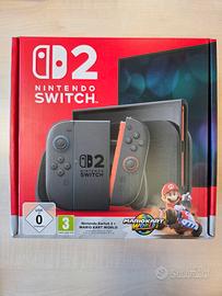 Nintendo Switch 2 + Mario Kart World - NUOVA