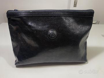 Borsa Pochette nera ‘i Santi’