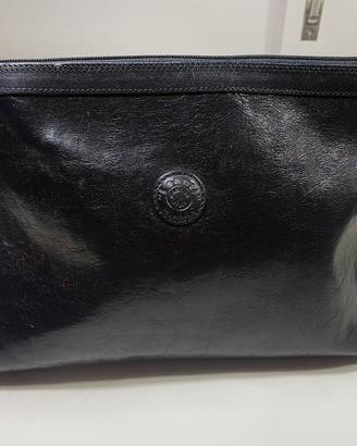 Borsa Pochette nera ‘i Santi’