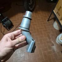 Collettore carburatore Ø24mm per vespa due fori