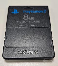 Memory Card Sony per PS2 da 8 MB