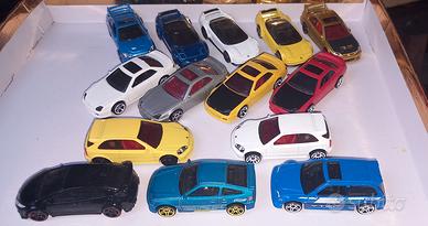 14 Hotwheels 1/64 set Honda non giocati