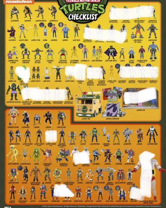 Mega Lotto TMNT NECA