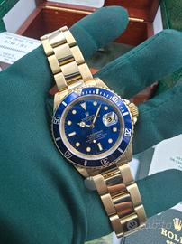 Rolex Submariner 16618 Oro 18KT Full 1992 RSC 2022