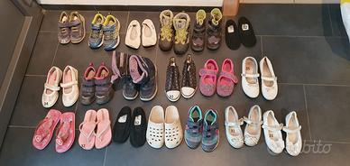 Lotto scarpe bambina/o varie misure 28-35