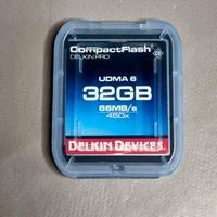 Scheda Compact Flash DELKIN PRO UDMA 6 32GB 66MB