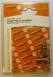 CONNETTORE DI RACCORDO AUDIO-VIDEO nuovo