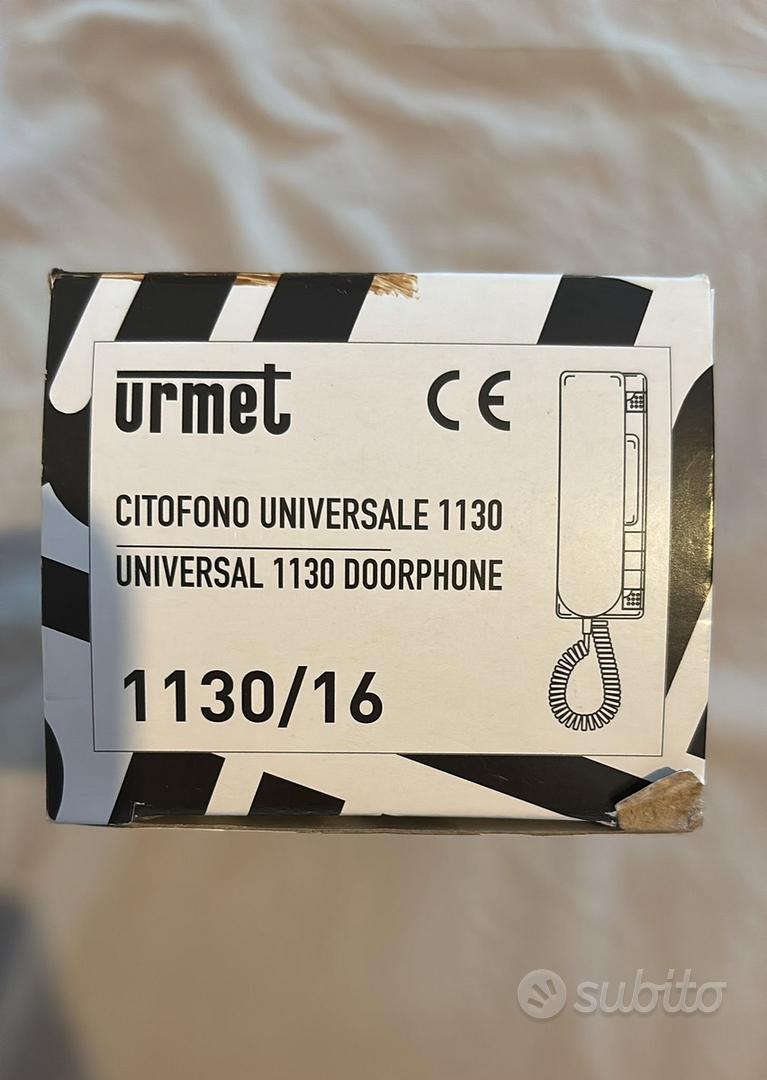 Citofono Universale Urmet 1130/16 - Per Impianti Analogici 4+n E 1+n