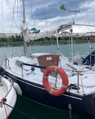 Barca a vela in condivisione