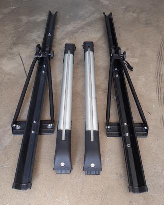 Barre alluminio portatutto+portabici La Prealpina