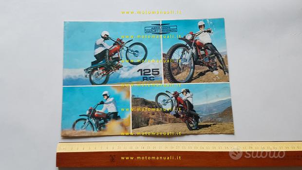 Aermacchi Harley-Davidson RC 125 depliant original